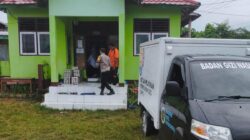 Polsek Monta Polres Bima Kabupaten Gelar Pengamanan MBG Bagi Ribuan Pelajar Yang Tersebar di Wilayah Kecamatan Monta