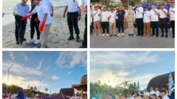 Dukung Kebersihan Kawasan Pantai, Polda NTB Ikut Serta Gerakan Bersih Pantai dan GPM di Sengginggi