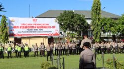 Upacara Peringatan Hari Kebangkitan Nasional Ke-118, Polres Bima Kota Teguhkan Semangat Pengabdian dan Profesionalisme