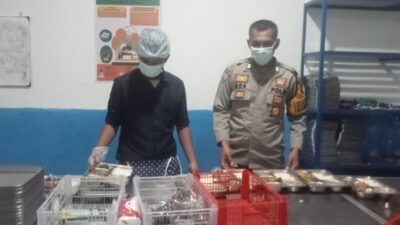 Polres Bima Kota Monitoring Dapur Gizi, Pastikan Program MBG Berjalan Aman dan Lancar