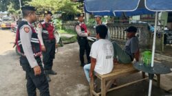 Polres Lombok Barat Patroli dan Kenalkan Inovasi KEMOS 110