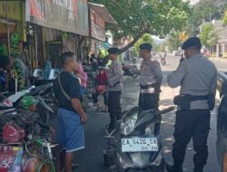 Patroli Dialogis Sat Samapta Polres Bima Kota, Ajak Masyarakat Bersama Jaga Kamtibmas