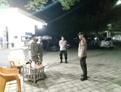 Polsek Praya Intensifkan Patroli Malam di Kawasan Masjid Agung Antisipasi 3C
