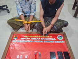 Polres Loteng Ringkus Lima Terduga Pengedar Sabu di Praya Timur dan Jonggat