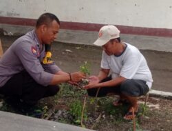 Bhabinkamtibmas Polsek Labuapi Kawal Swasembada Pangan Desa
