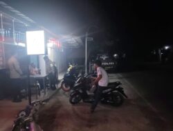 Personel Polsek Sambelia Laksanakan Patroli Blue Light, Antisipasi Gangguan Kamtibmas