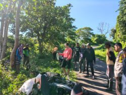 LAKA LANTAS DI DESA TAMBORA PEKAT, DUA PENGENDARA MENINGGAL DUNIA DAN SATU ORANG LUKA-LUKA