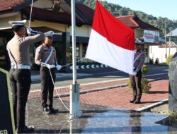 Polres Sumbawa Barat Melaksanakan Upacara Peringatan Hari Lahir Pancasila