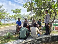 Sat Binmas Polres Bima Kota Gelar Jumat Curhat, Serap Aspirasi Masyarakat di Taman Amahami