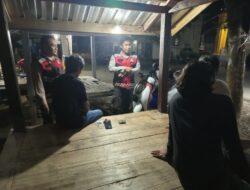 Jaga Kondusivitas Wilayah, Polisi Sampaikan Pesan Kamtibmas kepada Warga Sekongkang Bawah