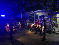 Hadir di Tengah Masyarakat, Turjawali Sat Samapta Polres Bima Kota Gelar Patroli Blue Light