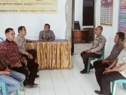 KASAT BINMAS POLRES DOMPU PERKUAT SINERGI DENGAN PEMERINTAH DESA KAREKE, CEGAH KENAKALAN REMAJA DAN JAGA KAMTIBMAS