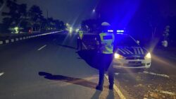 Patroli Malam Satlantas Polres Lombok Barat di Bypass BIL 2