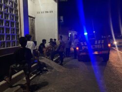 POLSEK KEMPO INTENSIFKAN PATROLI BLUE LIGHT, JAGA KAMTIBMAS TETAP KONDUSIF