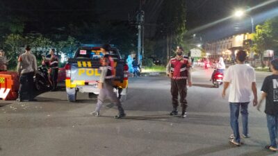 Polres Lombok Barat Sosialisasikan Layanan Darurat KEMOS 110