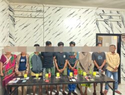 Polres Bima Kota Amankan 9 Terduga Pelaku Narkoba dalam Operasi Skala Besar di Kelurahan Kumbe