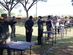 Perkuat Sinergitas, Polres Sumbawa Gelar Lomba Menembak Sambut Hari Bhayangkara ke-80