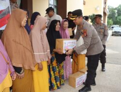 Sambut HUT Bhayangkara ke-80, Polres Bima Kota Salurkan 1.000 Paket Sembako