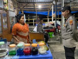 Polsek Lembar Gelar Patroli KRYD Malam hingga Dini Hari di Labuan Tereng