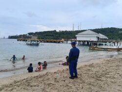 Sat Polairud Polres Lombok Barat Jaga Ketat Wisata Senggigi