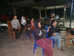 Polsek Sekongkang Gelar Nobar Piala Dunia FIFA 2026 Bersama Masyarakat, Suasana Penuh Kebersamaan