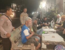 Polsek Asakota Gelar Patroli Blue Light, Antisipasi Gangguan Kamtibmas pada Malam Hari