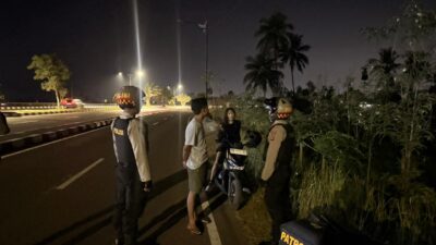Patroli Presisi Polres Lombok Barat Sisir Wilayah Rawan