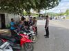 Sat Binmas Polres Bima Kota Laksanakan Cooling System dan Himbauan Kamtibmas kepada Komunitas Ojek
