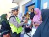 Edukasi dan Pendekatan Humanis, Melalui “Program Satlantas Menyapa” Satlantas Polres Bima Kabupaten Imbau Warga Tertib Berlalulintas