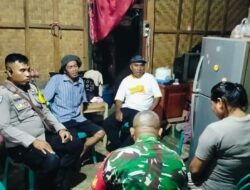 Sinergitas TNI–Polri Hadir di Tengah Masyarakat, Bhabinkamtibmas dan Babinsa Selesaikan Perselisihan Keluarga Secara Humanis