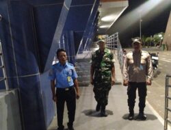 Pastikan Keamanan Obyek Vital, Polsek KP3 Polres Bima Kabupaten Optimalkan Patroli di Kawasan Bandara SMS Bima