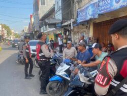 POLRES DOMPU TINGKATKAN KEAMANAN WILAYAH MELALUI PATROLI RUTIN DAN DIALOGIS, WARGA DIAJAK BERPERAN AKTIF MENJAGA KAMTIBMAS