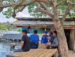 Melalui Program Binmas dan Patroli Rutin Satpolairud Polres Bima Kabupaten Jaga Wilayah Laut dan Edukasi Warga