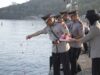Polres Sumbawa Barat Gelar Upacara Tabur Bunga di Labuan Lalar Peringati Hari Bhayangkara Ke-80