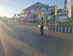 Polres Dompu Amankan Car Free Day dan Kawal Hari Bakti Dokter Indonesia ke-118, Kegiatan Berlangsung Aman dan Lancar
