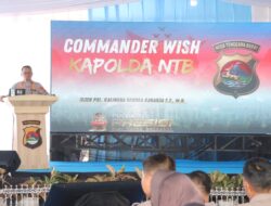 Kunker ke Polres Loteng, Kapolda NTB: Seluruh Anggota Polri Mengemban Fungsi Polmas.