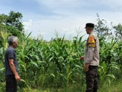 Polsek Labuapi Dorong Warga Manfaatkan Lahan Kosong