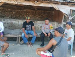 Bhabinkamtibmas Polres Bima Kota Respon Cepat Aduan Warga, Mediasi Dugaan Pelanggaran Pemanfaatan Jaringan Air Bersih SPAM