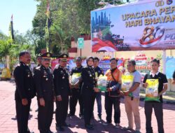 Bakti Sosial Hari Bhayangkara ke-80: Polres Sumbawa Salurkan 500 Kg Beras Gratis untuk Masyarakat