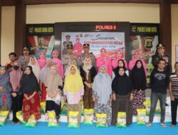 Semangat Hari Bhayangkara ke-80, Polres Bima Kota Salurkan Bantuan Beras untuk Masyarakat