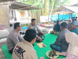 Polres Lombok Barat Sambangi Warga Kuripan, Ini Pesan Kamtibmasnya
