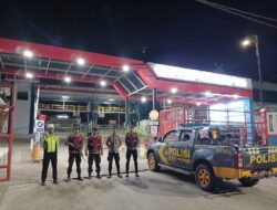 Patroli Blue Light Sat Samapta Polres Bima Kota Intensif Cegah Gangguan Kamtibmas di Malam Hari