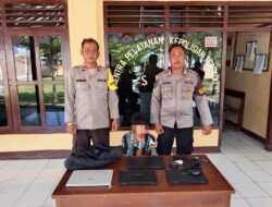 Gerak Cepat, Polsek Lunyuk Berhasil Ringkus Terduga Pelaku Pencurian di SMP IT Hamzanwadi