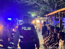 Polsek Sekotong Intensifkan Patroli Malam Antisipasi Kejahatan 3C