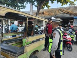 Patroli KRYD Polsek Kayangan Sasar Objek Vital dan Antisipasi Gangguan Kamtibmas