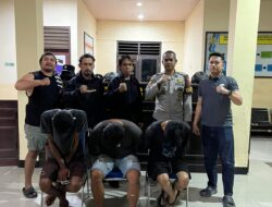 Tim Puma Polres Sumbawa Bersama Polsek Alas Ringkus Tiga Pelaku Pencurian di Toko Bangunan