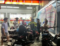 SATLANTAS POLRES DOMPU INTENSIFKAN BLUE LIGHT PATROL DAN STRONG POINT MALAM, WUJUDKAN KAMSELTIBCARLANTAS YANG AMAN DAN KONDUSIF