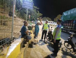 Polsek Kawasan Pelabuhan Laut Tano Gelar Patroli Dialogis, Penumpang Diimbau Utamakan Keselamatan