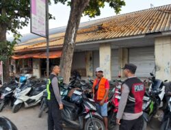 Polsek Tanjung Imbau Juru Parkir dan Pedagang Pasar Tanjung Waspada Kejahatan 3C
