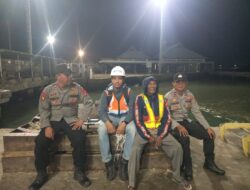 Patroli Cipkon Polsek Kawasan Pelabuhan Laut Bima Intensifkan Pengamanan, Antisipasi Gangguan Kamtibmas dan Kejahatan 3C